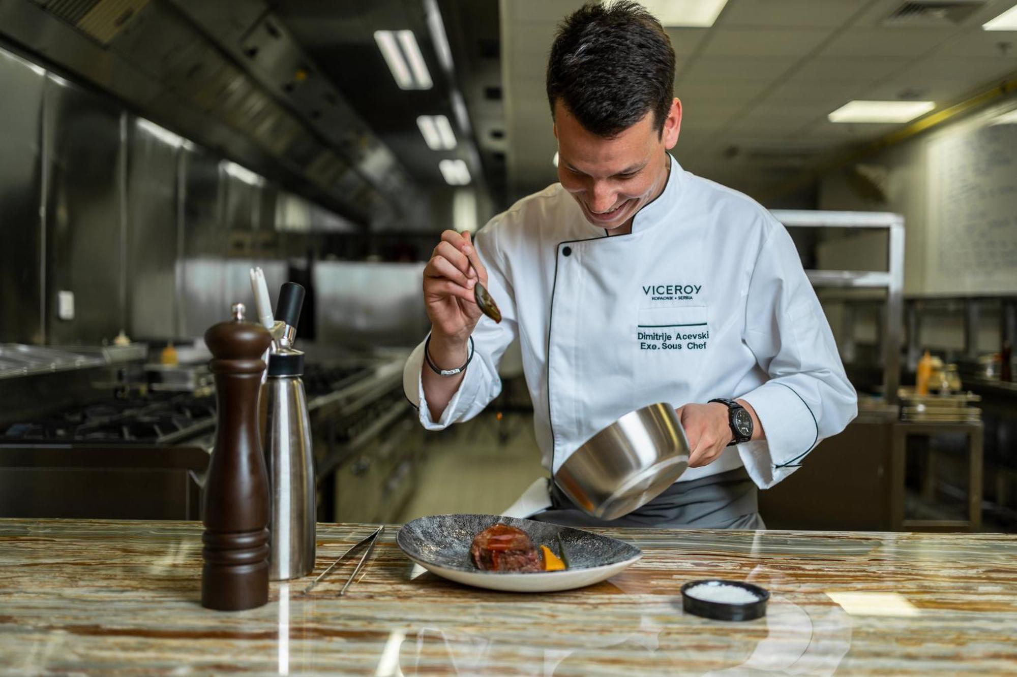 Viceroy Kopaonik Serbia 외부 사진 Executive Chef at work