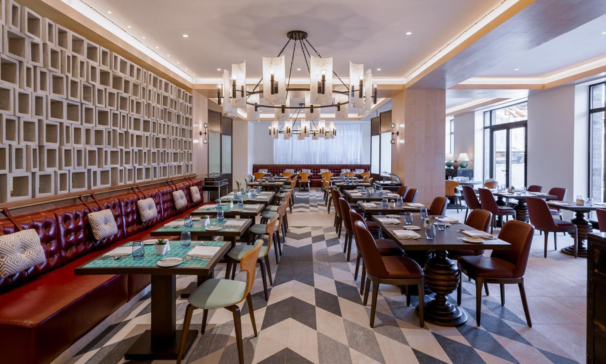 Viceroy Kopaonik Serbia 외부 사진 The restaurant